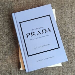 Little Book of PRADA, Hard cover, blue with black 160 pages